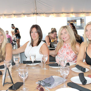 09/17/20, TWO RIVER OUTDOOR DINING SCENE: SPOTLIGHT ON TEAK, Carol Brockriede, Fran Attardi, Lauren Servidio, Estelle Massry