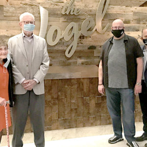 10/29/20, COUNT BASIE CENTER WELCOMED GUESTS AT THE OPENING NIGHT OF THE VOGEL, Anne, Sheldon Vogel, Jeremy Grunin, Adam Philipson