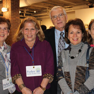 02/27/20, PARKER FAMILY HEALTH CENTER WELCOMES NEW EXECUTIVE DIRECTOR AT ‘FRIENDRAISER’, Carolyn Millevoi, Jane Denny, Dr. Tim Sullivan, Sue Richman, Dr. Debra Harmady