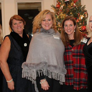 01/23/20 LUNCH BREAK THANKS SUPPORTERS AND FRIENDS FOR THEIR DEDICATION Christine Brand, Jennifer Anderson, Annemarie O’Donnell and Mairead Clifford with hostess Mary Burke.