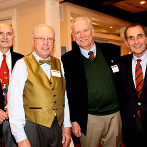 01/23/20 LUNCH BREAK THANKS SUPPORTERS AND FRIENDS FOR THEIR DEDICATION Sal Vasto with host David Graham, Marshall Wilharm and John Carleo.