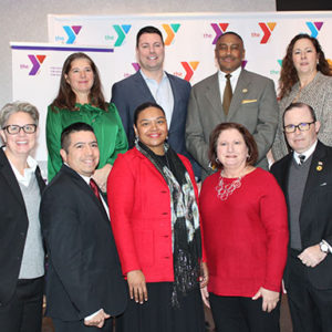 01/30/20 YMCA OF GREATER MONMOUTH COUNTY HOSTED 31ST ANNUAL COMMEMORATIVE BREAKFAST: DR. MARTIN LUTHER KING JR. Chris Curcia, Samara O’Neill, Janet Phillips and Anthony Altobelli. Back row: Christian Buckman, Craig McGraw, Michael Wright and Shari Scaramuzzo.