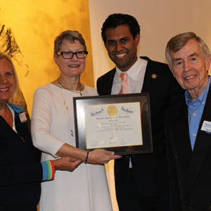 02/27/20, PARKER FAMILY HEALTH CENTER WELCOMES NEW EXECUTIVE DIRECTOR AT ‘FRIENDRAISER’, Gina Petillo, Suzy Dyer, Vin Gopal, John Horl