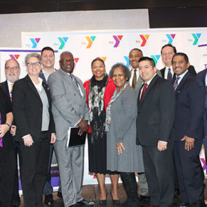 01/30/20 YMCA OF GREATER MONMOUTH COUNTY HOSTED 31ST ANNUAL COMMEMORATIVE BREAKFAST: DR. MARTIN LUTHER KING JR. Jessica Naulty, Rabbi Marc Kline, Laurie Goganzer, Craig McGraw, Wayne Boatwright, Samara O’Neill Gwendolyn Love, Michael Wright, Chris Curcia, Tom Hayes the Rev. Ronald Sparks and Darryl Hughes.