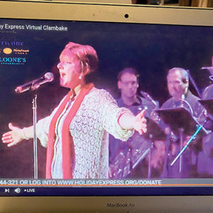 10/22/20, HOLIDAY EXPRESS HELD VIRTUAL CLAMBAKE, Beth Ann Clayton