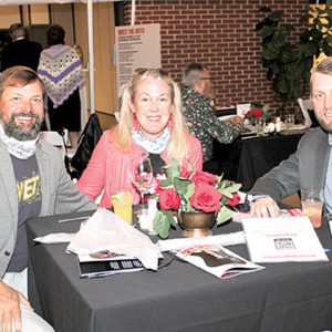 10/01/20, MONMOUTH ARTS HELD ‘ROCK THE ARTS’ GALA, Peder Hagberg, Erika Hagberg, Luke Breslin