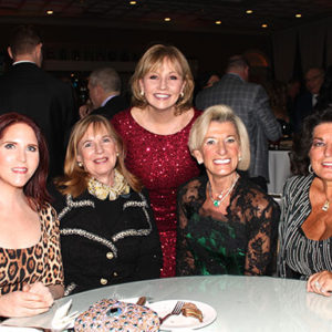02/13/20 CENTRASTATE HEALTHCARE FOUNDATION’S ‘A NIGHT IN OZ’ CELEBRATION BALL  Lauren Sheehy and Diane Raver from the Garden State Film Festival with Carol Stillwell and Mary Ann Larkin. Standing: Fulfill CEO Kim Guadagno.