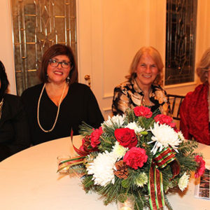 01/23/20 LUNCH BREAK THANKS SUPPORTERS AND FRIENDS FOR THEIR DEDICATION Karen Rafiqi, board member Josephine Guttadauro, Michaele McKenna and Patty Micale.