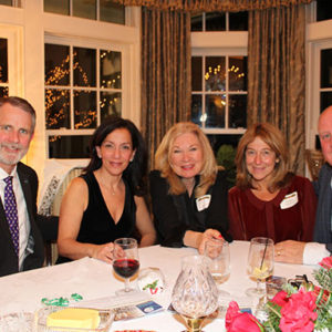 01/23/20 LUNCH BREAK THANKS SUPPORTERS AND FRIENDS FOR THEIR DEDICATION Christopher and Maria Maher, Terri Calandrillo, Debbie Bagnell and board member Mike Bagnell.