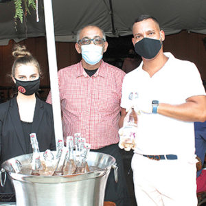 08/13/20, TWO RIVER OUTDOOR DINING SCENE: SPOTLIGHT ON UNDICI, Caroline Danaher, Joe Ucal, Kevin Hoayeck