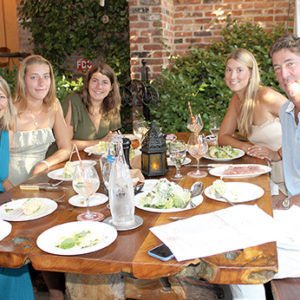 08/13/20, TWO RIVER OUTDOOR DINING SCENE: SPOTLIGHT ON UNDICI, Kara, Charlie Short, Camryn, Phoebe, Samantha