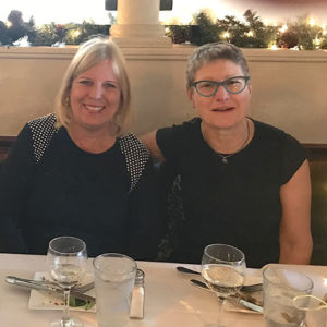 01/23/20 GIRL SCOUTS OF THE JERSEY SHORE KICK OFF COOKIE SEASON AND ‘DESSERT SHOWDOWN’ Gina Petillo with Suzy Dyer, the new PFHC executive director.