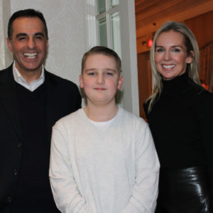 02/06/20 RED BANK BUSINESS ALLIANCE’S NEW YEAR, NEW FLAVOUR Lawrence and Jennifer Nadjafian and their son Noah