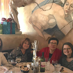 01/23/20 GIRL SCOUTS OF THE JERSEY SHORE KICK OFF COOKIE SEASON AND ‘DESSERT SHOWDOWN’ Parker nurses: Cindy Cook, Janet Logan, Sonia Guandique, Mary Chapko and Carmen Phaneuf.