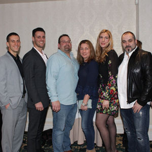 02/06/20 RED BANK BUSINESS ALLIANCE’S NEW YEAR, NEW FLAVOUR  Sam Gilmore, Nick Boscia, Joe Boscia, Matt and Laurie Hauffe, Ayca User, Sean Yuksel and Zeynep Ozdemir.