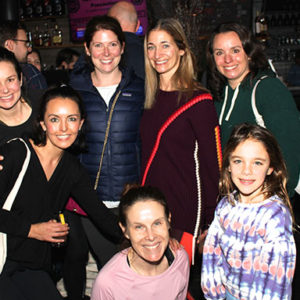 02/13/20 WEFORUM AND MONMOUTH MEDICAL CENTER PARTNERED TO PRESENT 5TH ANNUAL FIT CRAWL Jessica Lee, Rose Jones, Stephanie Hoitt, Jennifer Egan and Heather Robinson. Front row: Bridget and Sadie Reipl.