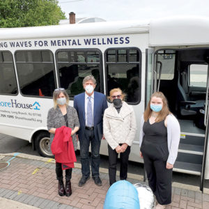 05/13/21, SHORE HOUSE JOINS MONMOUTH COUNTY STIGMA-FREE ACTION COMMITTEE TO KICK OFF MENTAL HEALTH AWARENESS MONTH, Svetlana Pallone, Mayor John Pallone, Anita Voogt, Bailey Taft