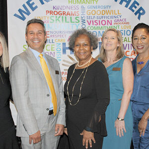 10/28/21, LUNCH BREAK 2021 ANNUAL GALA: ‘WE RISE TOGETHER’, Tina Pflaster, Mimi Keenan, Phil Antoon, Gwen Love, Jill Gwydir-Govel