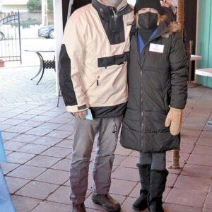 01/27/22, HUNDREDS MAKE A SPLASH FOR LADACIN NETWORK, Tim McCarthy, Patricia Carlesimo