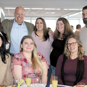 02/17/22, MONMOUTH COUNTY SPCA’S VALENTINE’S DAY BRUNCH: ‘EAT, DRINK AND BE MINE’, Dr. Michelle Brognano, Dr. Jocelyn Eckroth, Delia Rivera, Dr. Samantha Mammen, Mike Goldfarb, Danielle Rullo, Amy Richard, Scott Crawford
