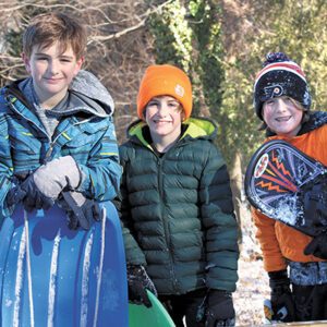 01/13/22, TWO RIVER PEOPLE ENJOY MOTHER NATURE, Carsyn Koloski, Liam Koloski, Gavin Wehr