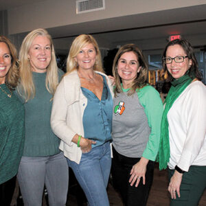 03/17/22, RUMSON ST. PATRICK’S DAY PARADE COMMITTEE ANNOUNCES GRAND MARSHAL; HOLDS SHAMROCK CELEBRATION, Lisa Economou, Erika Hagberg, Gail Tobias, Dawn Ridgeway, Stephanie Coskey, Judy Musa