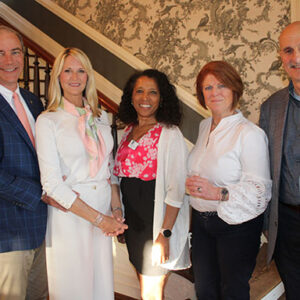 05/12/22, MONMOUTH COUNTY HISTORICAL ASSOCIATION HELD ‘DAFFODILS AND DAIQUIRIS’ SPRING EVENT AND LAUNCH PARTY, Jim O’Connor, Betsy Iler O’Connor,  Lynne Taylor Clemons, Kathleen Connelly-Agnostak, Harry Agnostak