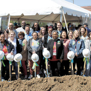 05/05/22, LUNCH BREAK KICKS OFF ITS NEW CONSTRUCTION WITH GROUNDBREAKING CEREMONY, staff, volunteers, Gwen Love, Jill Gwydir, Kevin McGee
