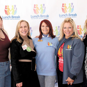 05/05/22, LUNCH BREAK KICKS OFF ITS NEW CONSTRUCTION WITH GROUNDBREAKING CEREMONY, Ceilie Reynolds, Karen Fluharty, Robin Klein, Valerie Montecalvo, Dr. Stephanie Reynolds