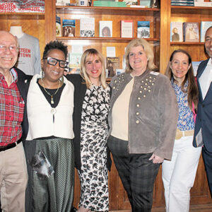 05/12/22, MONMOUTH COUNTY HISTORICAL ASSOCIATION HELD ‘DAFFODILS AND DAIQUIRIS’ SPRING EVENT AND LAUNCH PARTY, Randall Gabrielan, Gilda Rogers, Denyse Reed, Sandy Jones, Angela Kluwin, Carmen Balentine