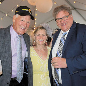 05/12/22, MONMOUTH PARK CHARITY FUND HELD 17TH ANNUAL KENTUCKY DERBY DAY CELEBRATION, Phil Villapiano, Debi Heptig, Skyler Weisman