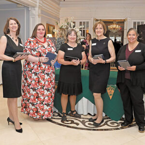 05/26/22, GIRL SCOUTS HELD WOMEN OF DISTINCTION AND COMMUNITY PARTNERS GALA, Gayle Dettlinger, Stephanie Smida, Terri Peterson, Dena Mayo, Nancy Peterson