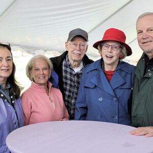 06/02/22, MONMOUTH CONSERVATION FOUNDATION’S FAMILY PICNIC AT BAYONET FARM: SPRING FOR CONSERVATION, Mary Tassini, Tina Kastning, Len Nilson, Gloria Nilson, Jack Tassini