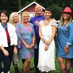 07/14/22, CFC LOUD ‘N CLEAR FOUNDATION’S YELLOWSTONE GALA, Roman Petrocelli, Susan Dominguez, Marybeth Walz Pritzlaff, Lynn Regan, Mike Schreiber, Alyssa Regan, Marielaina LaRosa, Karen Waltz