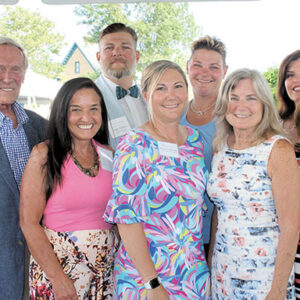 07/07/22, JERSEY SHORE PARTNERSHIP’S SUMMER CELEBRATION KICKED OFF SUMMER AT THE SHORE, Martin Pagliughi, Sylvia Sylvia, Sandy Mulheren, Merissa Zuzulock, Jennifer Godoski, Sue Howard, Karen Mastriano, Barbara Hindman