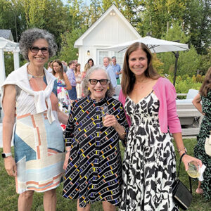 08/11/22, SIXTEENTH ANNUAL SUMMER SOIREE FOR RISING TREETOPS AT OAKHURST, Marilyn Friedman, Susan Whyman, Dana Herrman