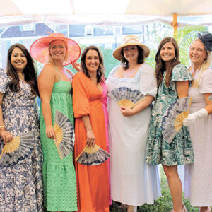 07/28/22, MONMOUTH COUNTY HISTORICAL ASSOCIATION’S 47TH ANNUAL GARDEN PARTY, Shannon Potter, Kelly Fernandes, Anna Greeley, Erin Gaffney, Logan Brown, Tilden Wilt, Elise Casey, Casey Eadon