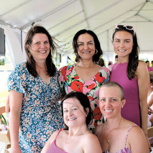 08/18/22, 27TH ANNUAL POWER OF PINK LUNCHEON RAISED FUNDS FOR MONMOUTH MEDICAL CENTER FOUNDATION, Colleen Terracciano, Laura Terracciano DeSantis, Emily DeSantis, Kelly Thomas, Erica Herbst