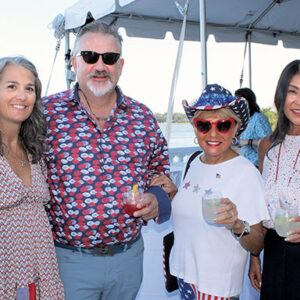 07/28/22, HACKENSACK MERIDIAN RIVERVIEW MEDICAL CENTER FOUNDATION’S FAMILY FIREWORKS ON THE NAVESINK LIT UP THE NIGHT SKY, Kelly Cullen, Brooks Cullen, Ro Sorce, Jacki Lee-Fedor