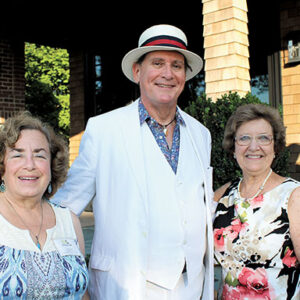08/25/22, MONMOUTH ARTS RECOGNIZED BOARD PRESIDENTS AT 50TH ANNIVERSARY SUMMER SOIREE, Lynn Reich, Peter Lyden, Alice Berman