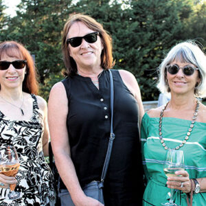 08/25/22, MONMOUTH ARTS RECOGNIZED BOARD PRESIDENTS AT 50TH ANNIVERSARY SUMMER SOIREE, Carol Cronheim, Jean Holtz, Patty Cronheim