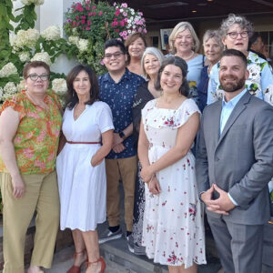 09/08/22, PARKER FAMILY HEALTH CENTER HELD SUMMER CELEBRATION, ANNOUNCED EXPANSION PLANS, Sonia Guandique, Martha Martinez, Dr. Bridget Tracy, Keith Berowski, Steven Sanchez, Marie Skennion, Suzy Dyer, Tina Matarazzo, Dr. Lisa Hurckes, Jeanne Wagner