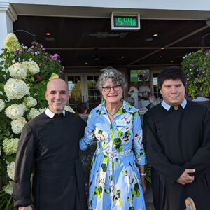 09/08/22, PARKER FAMILY HEALTH CENTER HELD SUMMER CELEBRATION, ANNOUNCED EXPANSION PLANS, Father Al, Suzy Dyer, Brother Dan