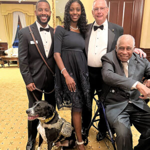 09/22/22, ‘A TOAST TO DENNIS – A NIGHT OF REMEMBRANCE’ WILL BENEFIT ZILINSKI MEMORIAL FUND, David Crenshaw, service dog Doc, Clarese Bradley, Dennis Zilinski, Rev. John Bradley