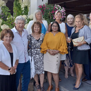 09/08/22, PARKER FAMILY HEALTH CENTER HELD SUMMER CELEBRATION, ANNOUNCED EXPANSION PLANS, Paulette Rubio, Dr. Jerry Kass, Sue Richman, Roxy Yousef, Ellen Egan, Gail Nachbaur, Marilyn Boak, Jane Denny, Dr. James McGuinness