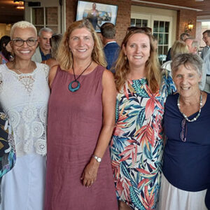 09/08/22, PARKER FAMILY HEALTH CENTER HELD SUMMER CELEBRATION, ANNOUNCED EXPANSION PLANS, Mary Riley, Dr. Carol Penn, Jackie Jankewicz, Rowena Crawford-Phillips, Jeanne Wagner, Suzy Dyer