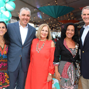 09/15/22, VISITING NURSE ASSOCIATION HEALTH GROUP BOUNCES INTO FALL WITH ‘BEACH BALL’, Allison Landers, Dr. Steven Landers, Lynn Spector, Maria Maher, Christopher Maher