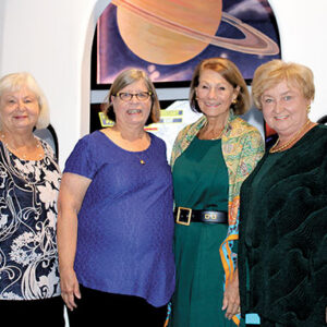 09/22/22, MONMOUTH MUSEUM’S ‘FULL STEAM AHEAD’ COCKTAIL RECEPTION, Kathy Pojawa, Peggy Pojawa, Taphy Harcsar, Barbara Birch