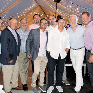 09/01/22, BAYSHORE MEDICAL CENTER FOUNDATION’S 50TH ANNIVERSARY CELEBRATION, Bryan Rukin, Jason Savarese, Scott Silberman, Dr. Asaad Samra, Chris Striano, Brian Kennedy, Joe Todisco, Brian Hynes, Eric Hinds, Craig Davis