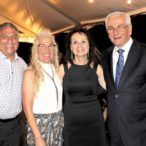 09/01/22, BAYSHORE MEDICAL CENTER FOUNDATION’S 50TH ANNIVERSARY CELEBRATION, Evaristo Stanziale, Tammi Stanziale, Mary Lou Verite, Angelo DeRosa